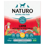 Naturo Adult Dog, Lamb Vegetable &amp;amp; Rice 400g