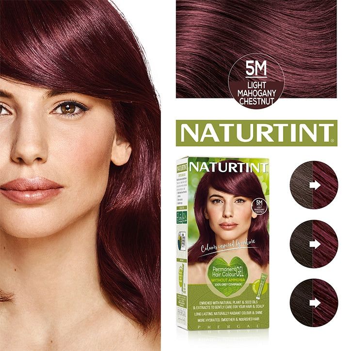 Naturtint Permanent Hair Colour 4M (Mahogany Chestnut)