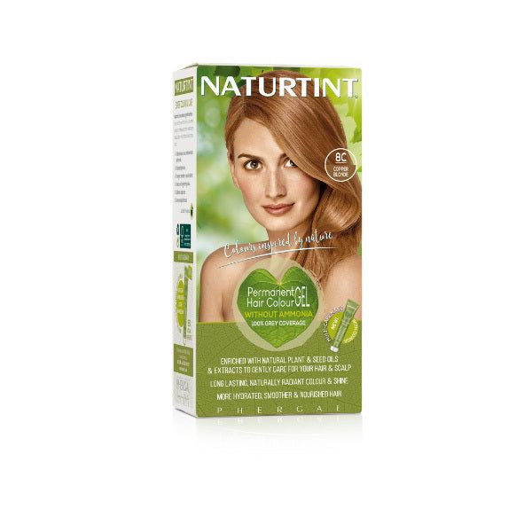 Naturtint Permanent Hair Colour Gel 5C Light Copper Chestnut Copper Blonde 8C