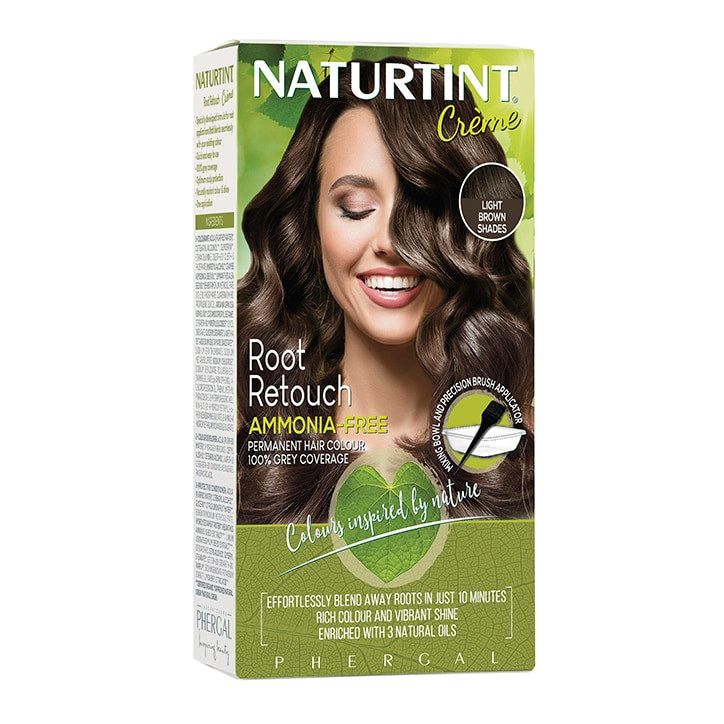 Naturtint Root Retouch Cr&amp;egrave;me - Black Shades 45ml Light Brown