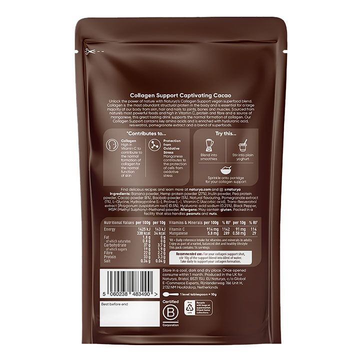 Naturya Collagen Support Captivating Cacao 140g
