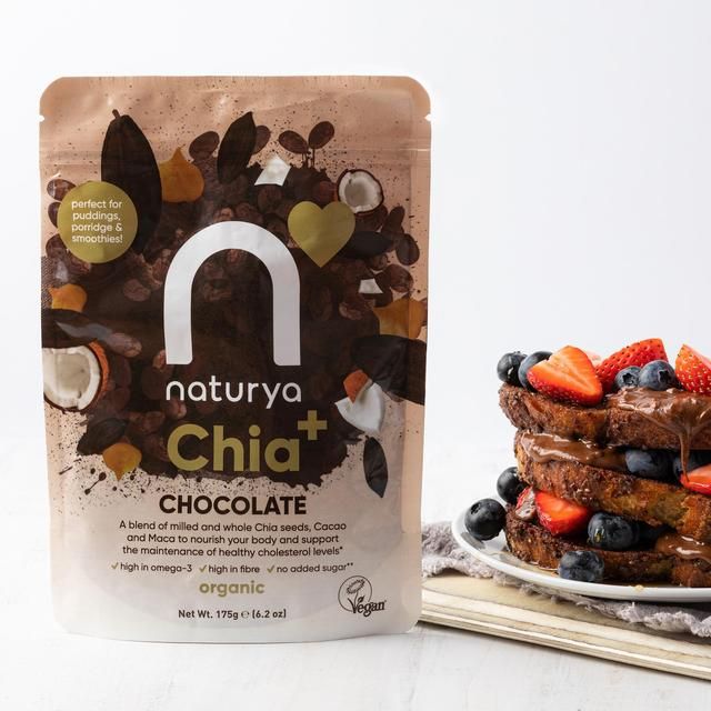 Naturya Organic Chocolate Chia+ Pudding   175g