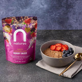 Naturya Organic Overnight Breakfast Oats Berry Buzz   300g