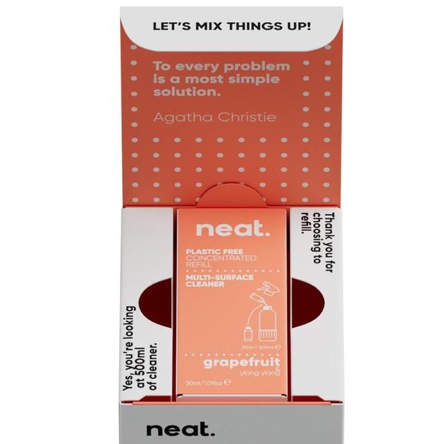 Neat Multi Surface Refill Starter Pack Grapefruit   500ml