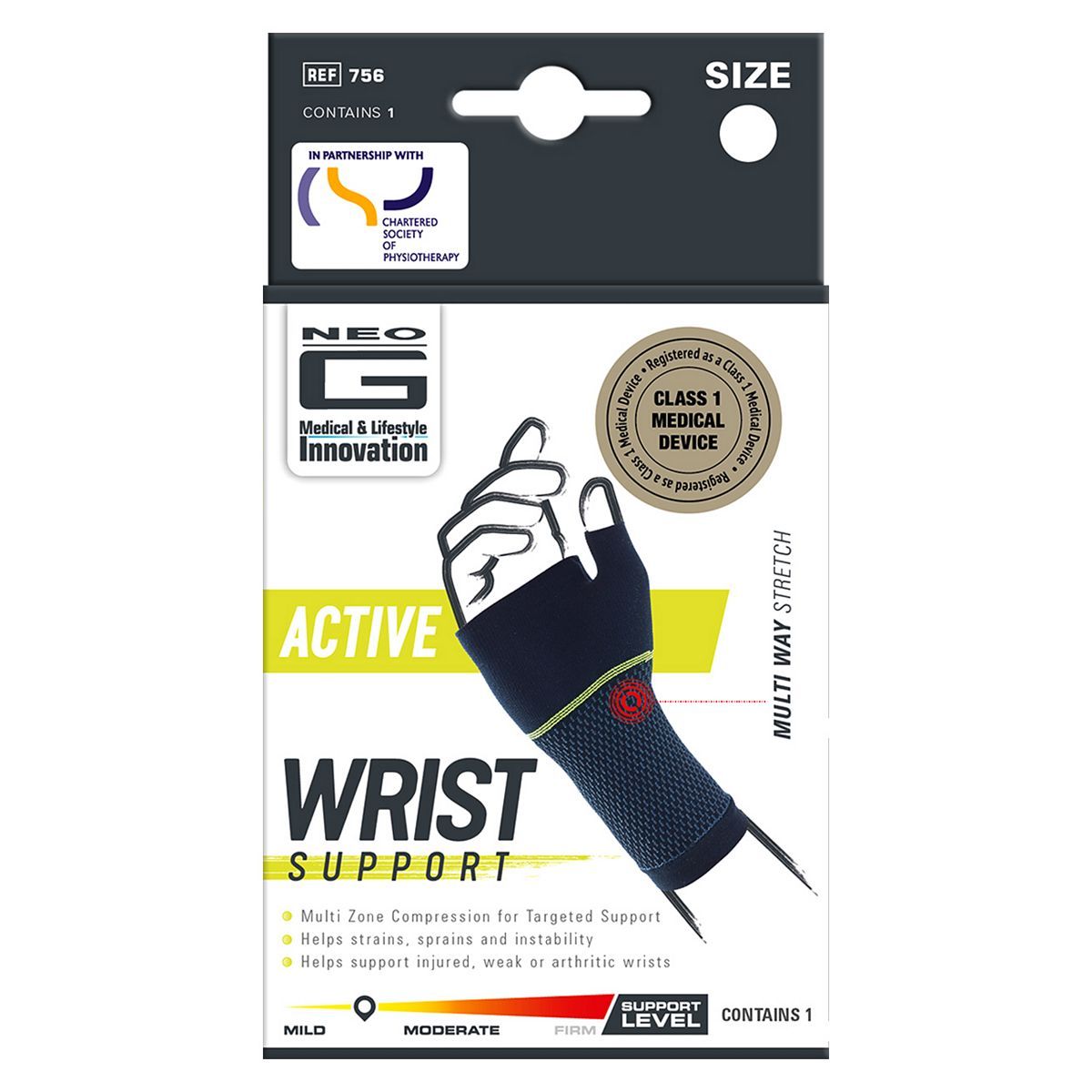 Neo G Active Wrist Support - Medium