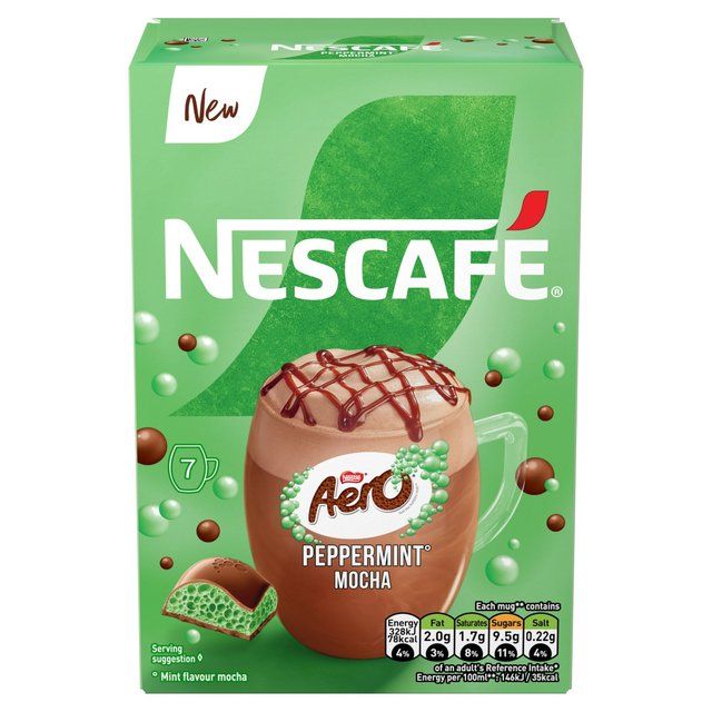 Nescafe Aero Peppermint Mocha   7 x 19g
