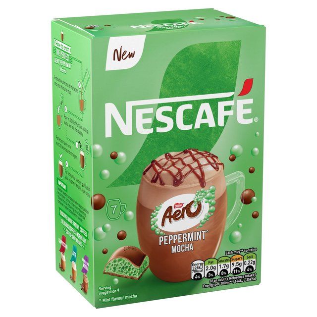 Nescafe Aero Peppermint Mocha   7 x 19g