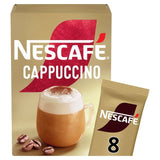 Nescafe Cappuccino Instant Coffee 8 Sachets   8 per pack