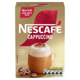 Nescafe Cappuccino Instant Coffee 8 Sachets   8 per pack