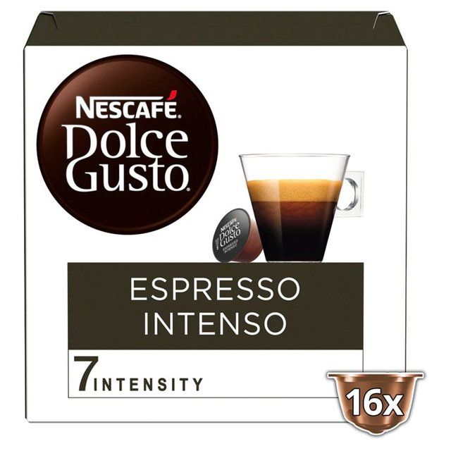 Nescafe Dolce Gusto Espresso Intenso Pods   16 per pack