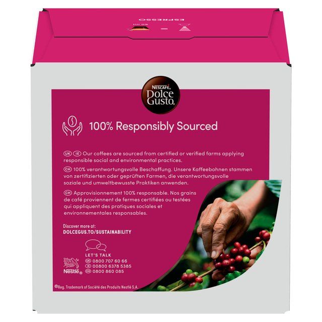 Nescafe Dolce Gusto Espresso Pods   16 per pack