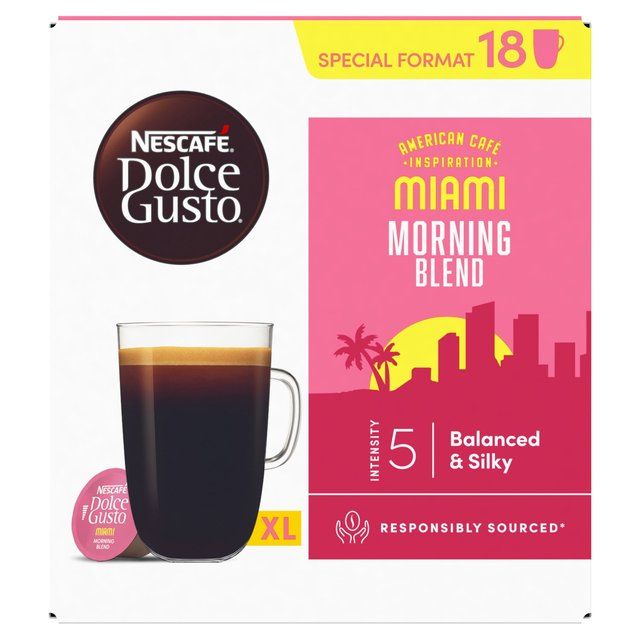 Nescafe Dolce Gusto Grande Miami 18 Coffee Pods   18 x 7g