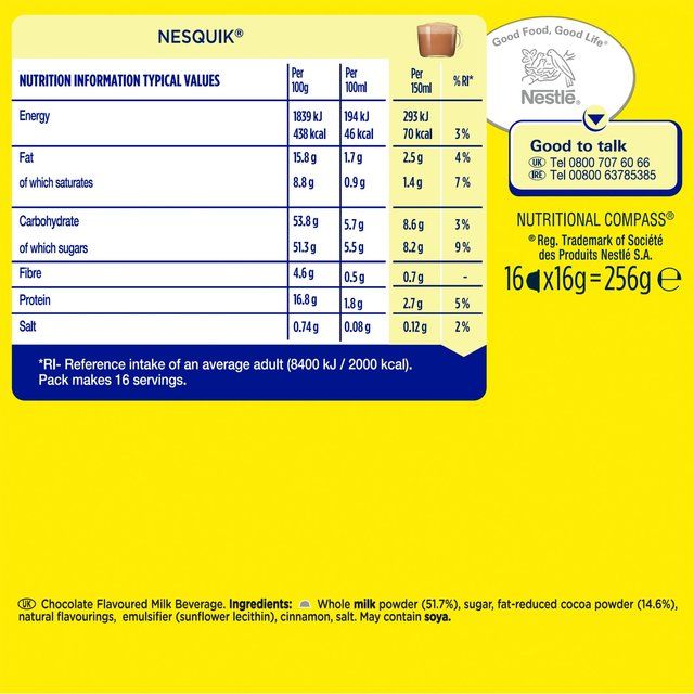 Nescafe Dolce Gusto Nesquik   16 per pack