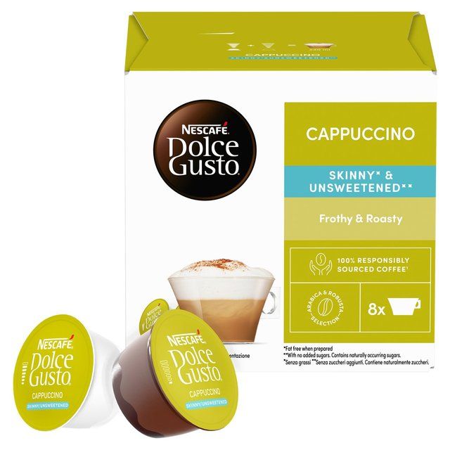 Nescafe Dolce Gusto Skinny Cappuccino Pods   8 per pack