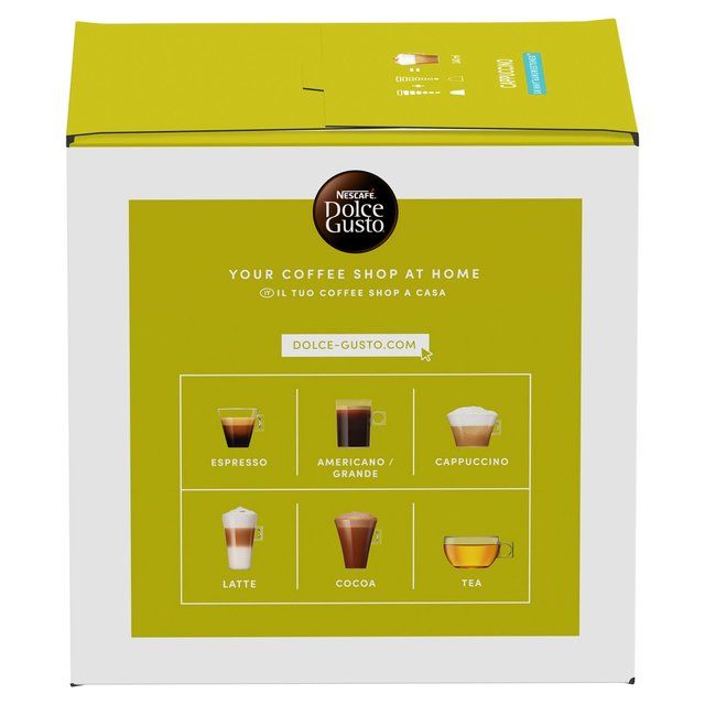 Nescafe Dolce Gusto Skinny Cappuccino Pods   8 per pack