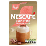 Nescafe Gold Cappuccino Unsweetened Instant Coffee 8 Sachets   8 per pack