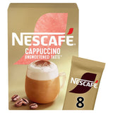 Nescafe Gold Cappuccino Unsweetened Taste Coffee Sachets
