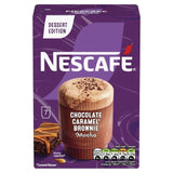 Nescafe Gold Frothy Coffee Chocolate Caramel Brownie Iced 7 sachets   6 x 149g