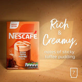 Nescafe Gold Frothy Coffee Sticky Toffee Pudding    7 per pack