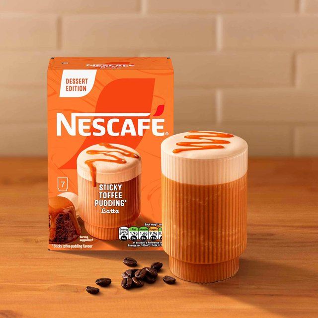 Nescafe Gold Frothy Coffee Sticky Toffee Pudding    7 per pack
