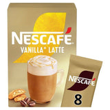 Nescafe Gold Vanilla Latte Instant Coffee 8 Sachets   8 per pack
