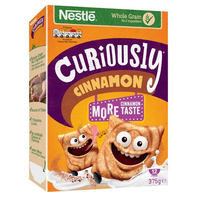 Nestle Curiously Cinnamon Cereal   375g