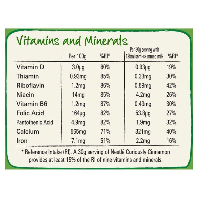 Nestle Curiously Cinnamon Cereal   375g