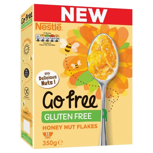 Nestle GoFree Honey Nut Cornflakes   350g