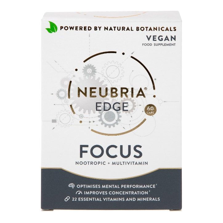 Neubria Edge Focus Nootropic Multivitamin Vegan 60 Capsules