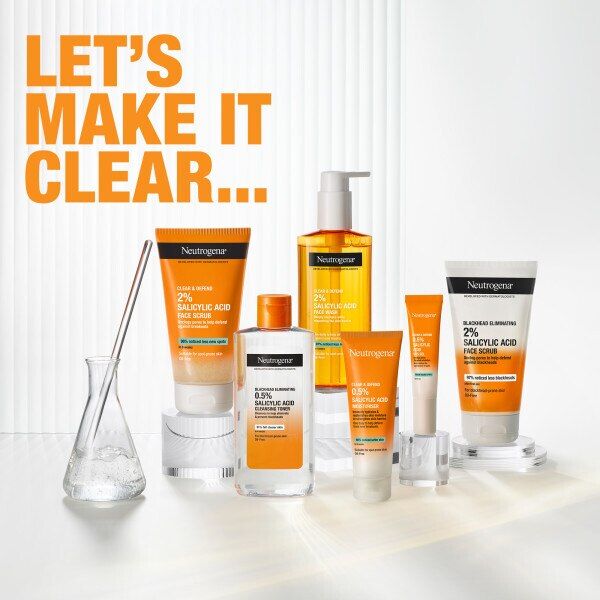 Neutrogena&amp;reg; Clear &amp;amp; Defend Facial Scrub 150ml