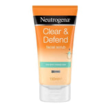 Neutrogena Clear &amp;amp; Defend Facial Scrub   150ml