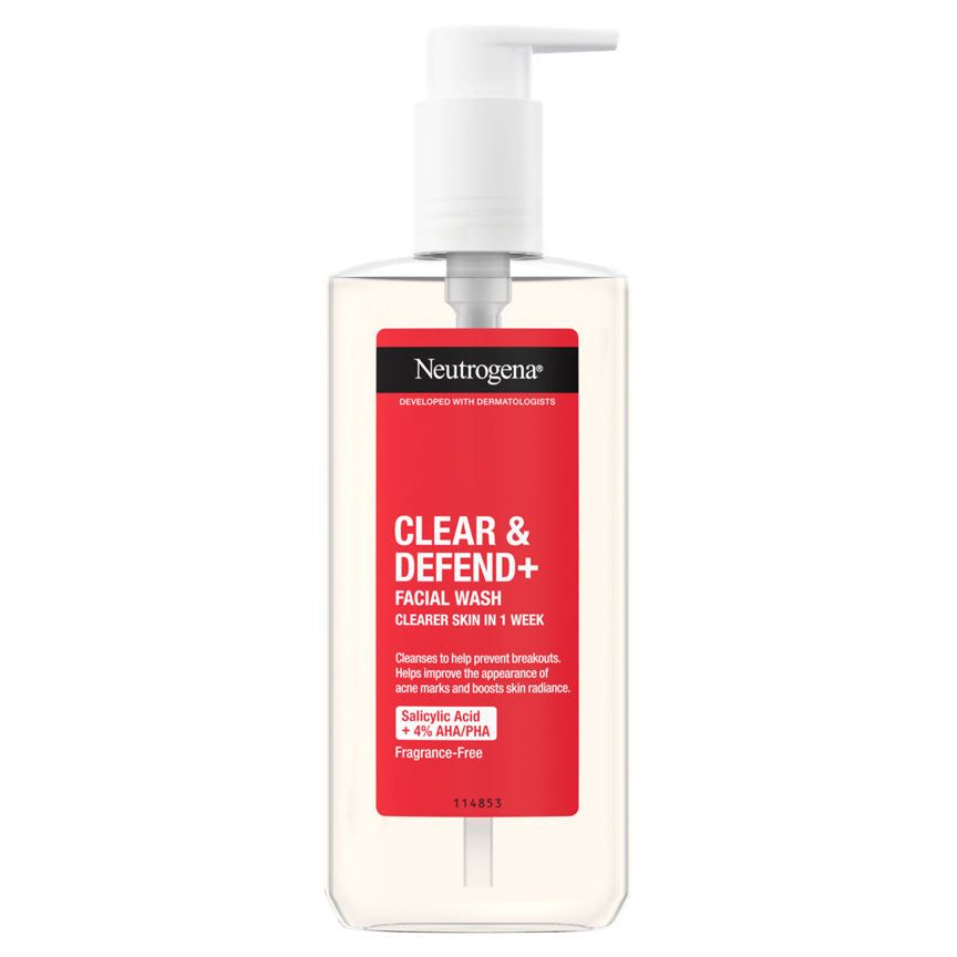 Neutrogena Clear &amp;amp; Defend+ Facial Wash