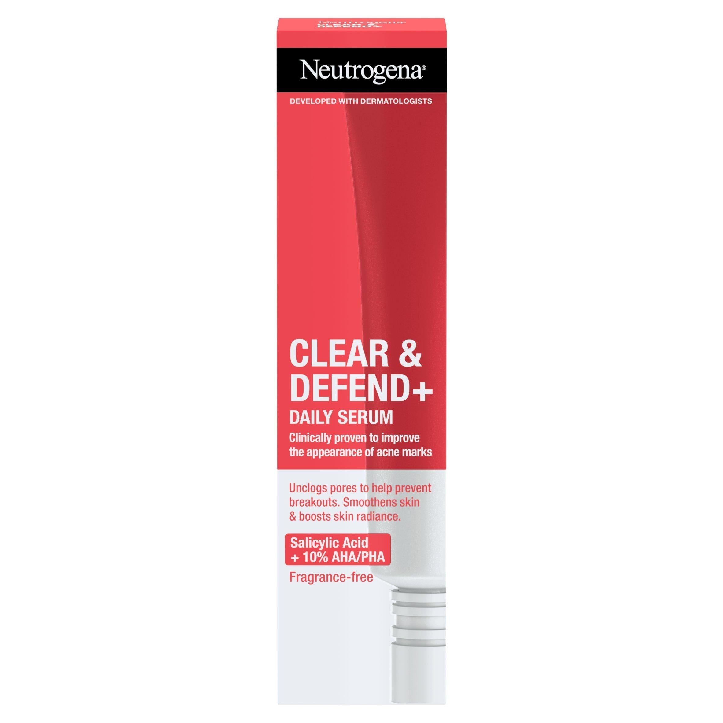 Neutrogena Clear &amp;amp; Defend Plus Daily Serum 30ml