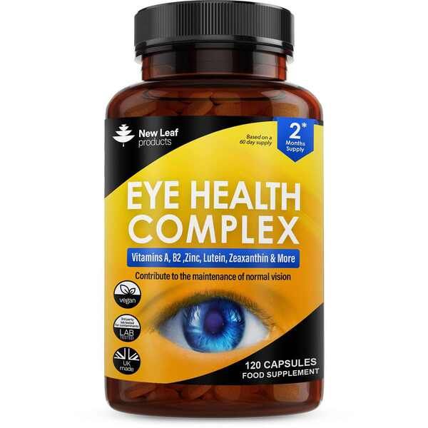 New Leaf Eye Health Complex - Lutein &amp;amp; Zeaxanthin + Vitamins