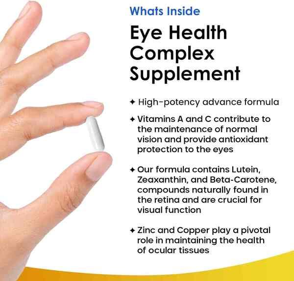 New Leaf Eye Health Complex - Lutein &amp;amp; Zeaxanthin + Vitamins