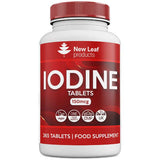 New Leaf Iodine Tablets 150mcg Vegan Thyroid Support