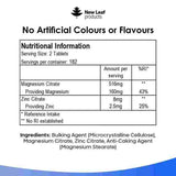 New Leaf Magnesium Supplements + Zinc 365 Tablets &amp;ndash; Bones