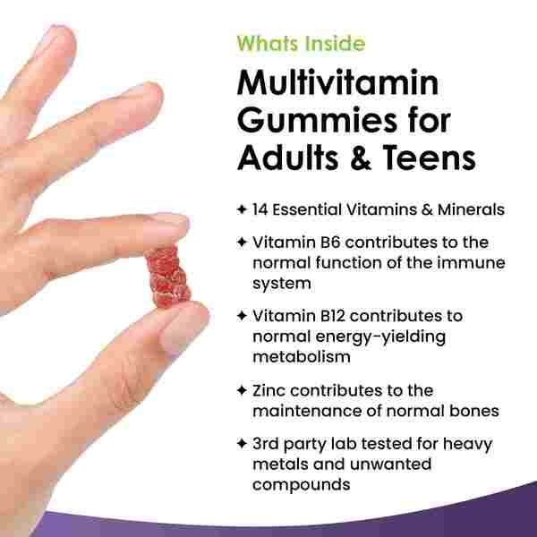 New Leaf - Multivitamin Gummies for Men &amp;amp; Women 60 Gummys