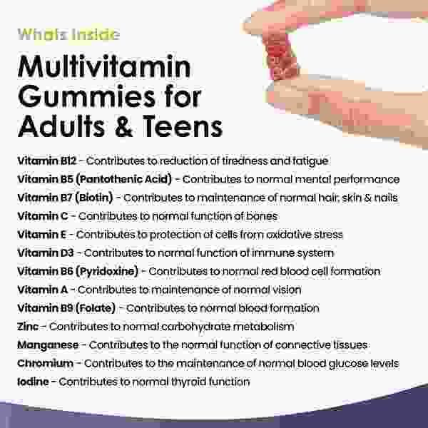 New Leaf - Multivitamin Gummies for Men &amp;amp; Women 60 Gummys