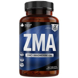 New Leaf ZMA Supplement - Zinc Magnesium &amp;amp; Vit B6 180 Tablet