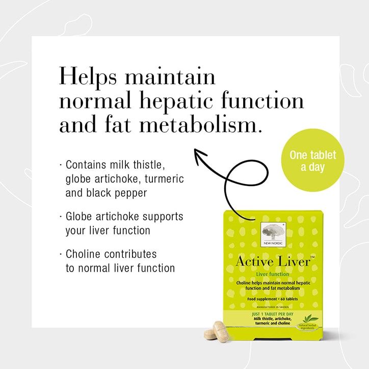 New Nordic Active Liver 30 Tablets