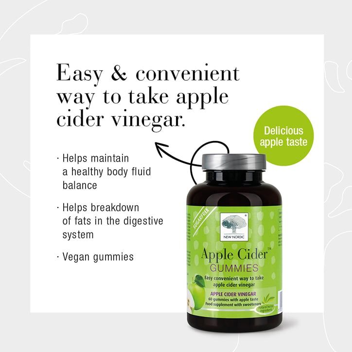 New Nordic Apple Cider 60 Gummies