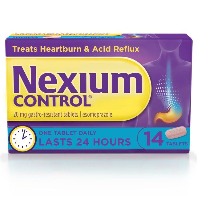 Nexium Control Heartburn &amp;amp; Indigestion 24 Hour Relief 20mg   14 per pack