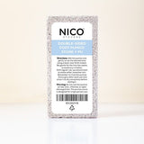Nico Stevens Essentials Double Sided Pumice Stone + PU, Blue