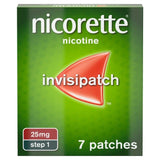Nicorette Invisi Patch Step 1 25 mg 7 Patches (Stop Smoking Aid)   7 per pack
