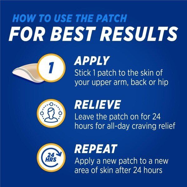 Nicotinell Step 1 Patch 21mg 7 Day Supply