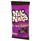 Nik Naks Rib 'N' Saucy Multipack Crisps   6 per pack