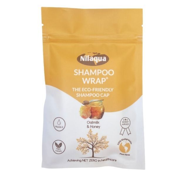 Nilaqua 100% Biodegradable Shampoo Wrap - Oatmilk &amp;amp; Honey