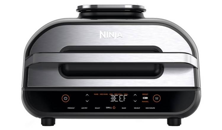 Ninja Foodi MAX Health Grill Air Fryer &amp;amp; Dehydrator AG551UK