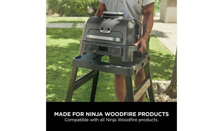 Ninja Woodfire Stand &amp;amp; Side Table